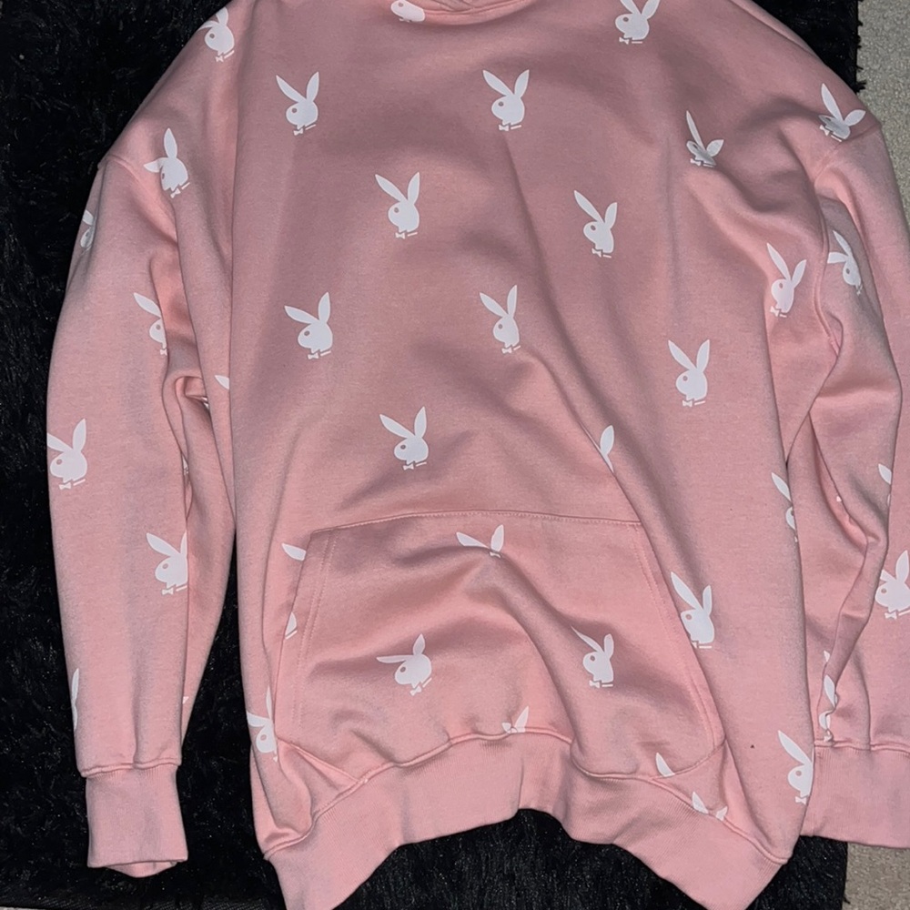 COPY - Missguided playboy hoodie dress